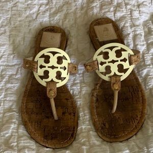 White cork Tory Burch millers
